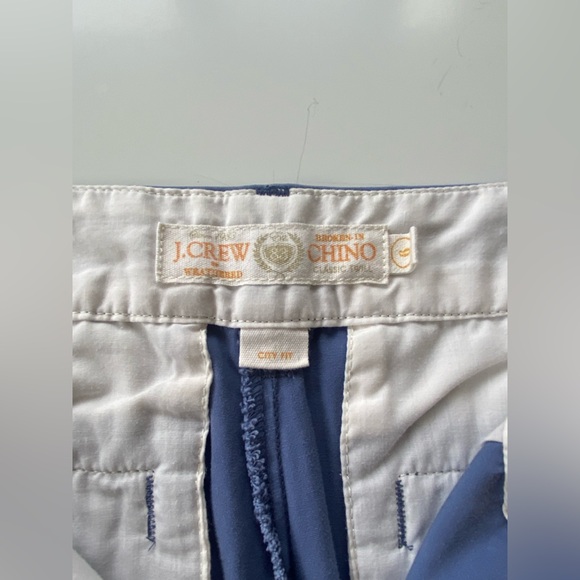 J. Crew Weathered Broken-In Chino Shorts, Classic Twill Cotton Chino Shorts Sz 6 - Picture 3 of 10